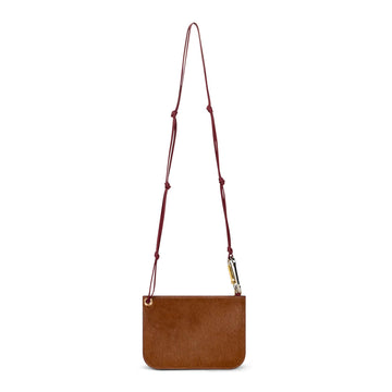 Aries Ponyskin Bobby Bag Red - Parasol Store