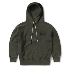 Aries Premium Aged Temple Hoodie Olive