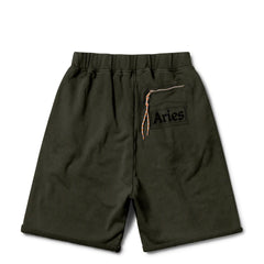 Aries Premium Aged Temple Sweatshort Olive
