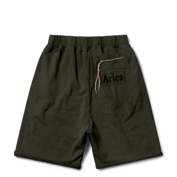 Aries Premium Aged Temple Sweatshort Olive