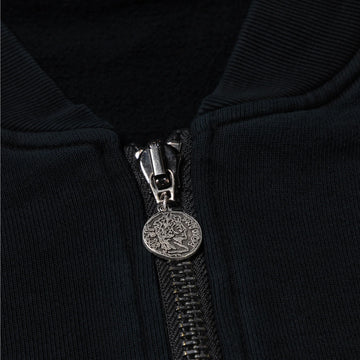 Aries Premium Faded Temple Bomber Black - Parasol Store