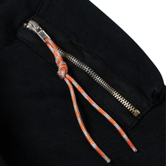 Aries Premium Faded Temple Bomber Black - Parasol Store