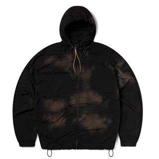 Aries Rag Dye Hooded Windcheater Jacket Brown - Parasol Store
