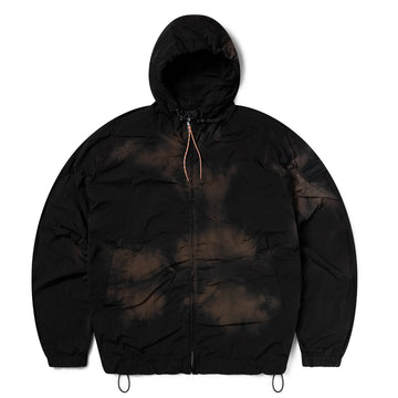 Aries Rag Dye Hooded Windcheater Jacket Brown - Parasol Store