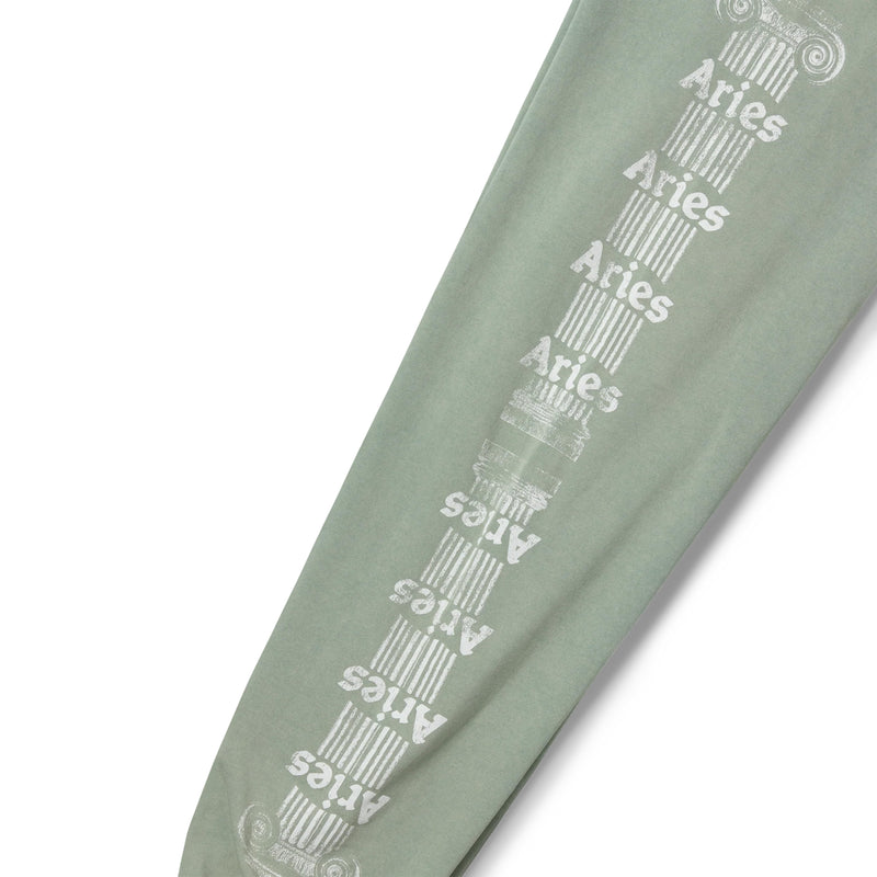 Aries Womens Aged Ancient Column Sweatpant Green - Parasol Store