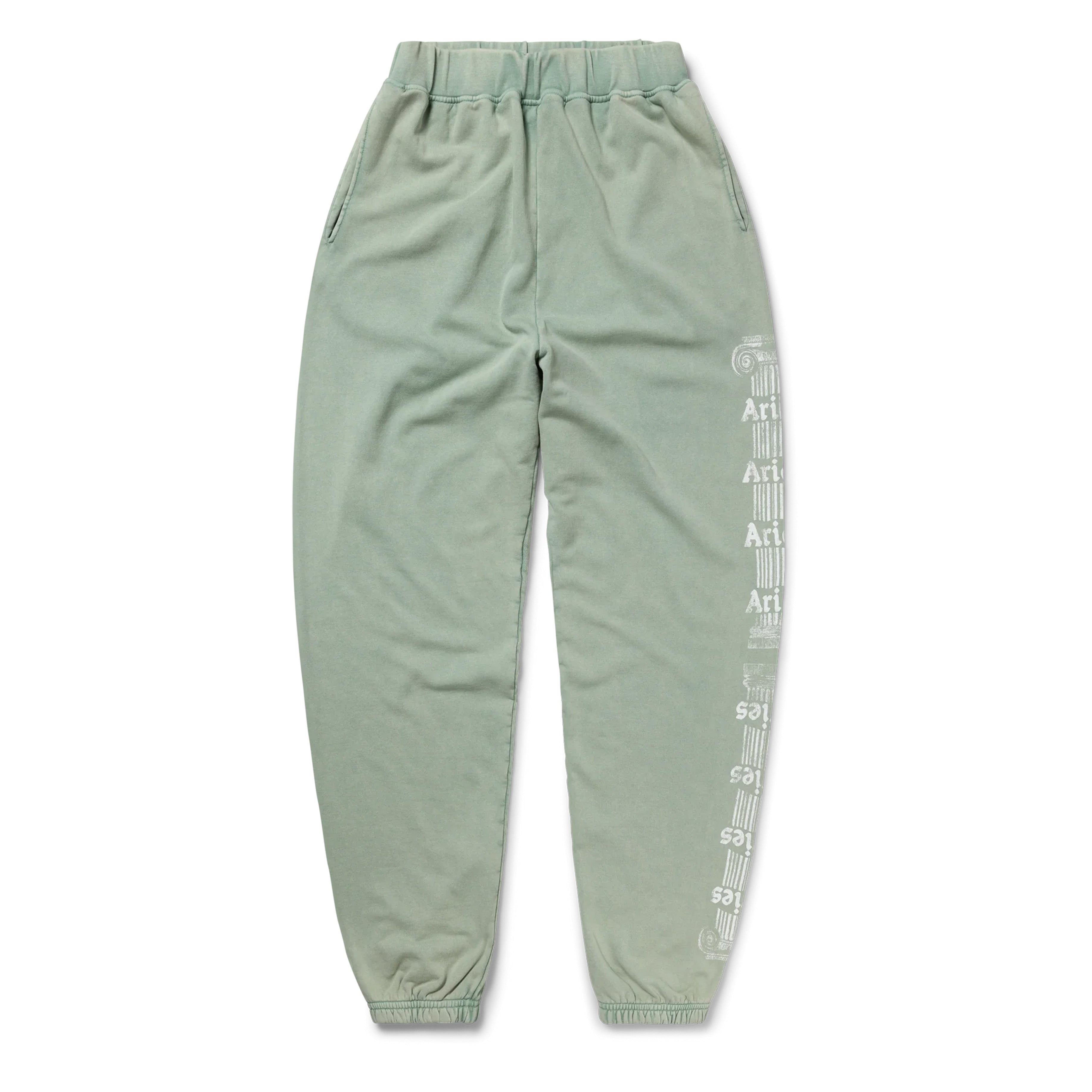 Aries Womens Aged Ancient Column Sweatpant Green – Parasol Store