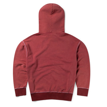 Aries Womens Aged Premium J'adoro Cowboy Hoodie Red - Parasol Store