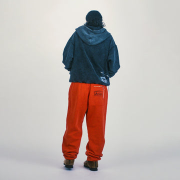 Aries Womens Aged Reverso Temple Zip Through Hoodie Black - Parasol Store