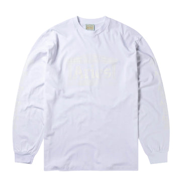 Aries Womens Ancient Temple LS Tee White - Parasol Store