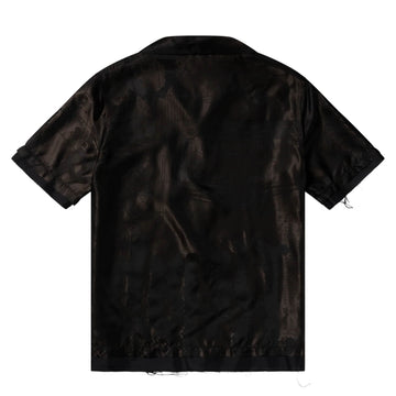 Aries Womens Aries Slaughter Jacquard Shirt Brown - Parasol Store