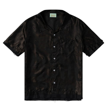 Aries Womens Aries Slaughter Jacquard Shirt Brown - Parasol Store
