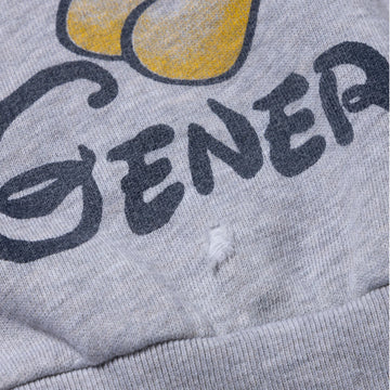 Aries Womens Destroyed Weedie Pie Raglan Sweat Light Grey Marl - Parasol Store