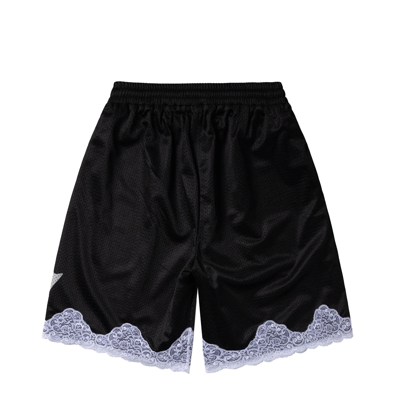 Aries Womens Gothic Lace Airtex Shorts Black – Parasol Store