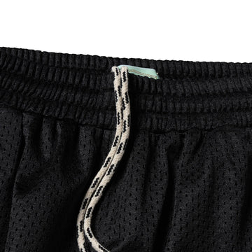 Aries Womens Gothic Lace Airtex Shorts Black