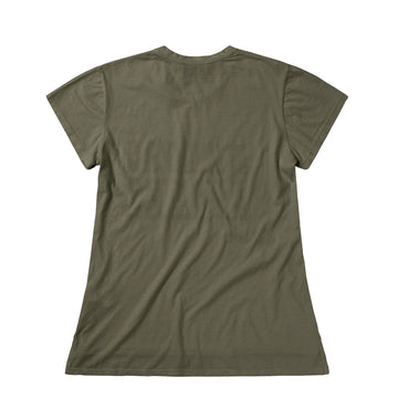 Aries Womens J'adoro Western Cap Sleeve Tee Olive