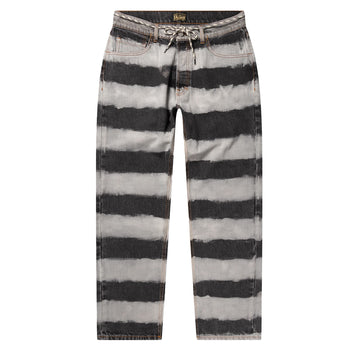 Aries Womens Stripey Lilly Jean Grey Multi
