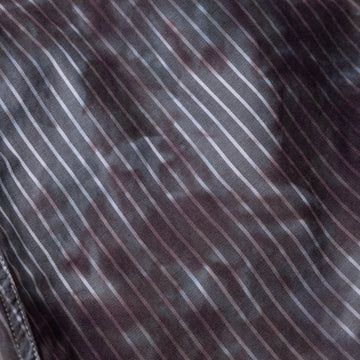 Aries Womens Tie Dye Stripe Poplin Boxer Shorts Black - Parasol Store