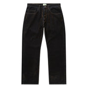 Aries Worn Flock Batten Jean Green - Parasol Store