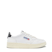 Autry Womens Medalist Low Trainer Leather / Leather - White / Black Tab - Parasol Store