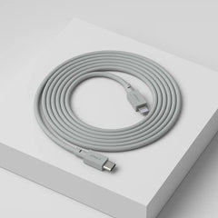Avolt Cable 1 USB-C to Lightning 2m Gotland Grey