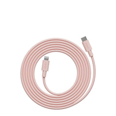Avolt Cable 1 USB-C to Lightning 2m New Pink
