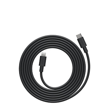 Avolt Cable 1 USB-C to Lightning 2m Stockholm Black