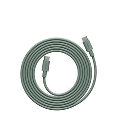 Avolt Cable 1 USB-C to USB-C 2m Oak Green