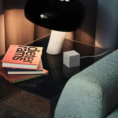 Avolt Square 1 USB-C 1.8m Extension Lead (30W) and Magnetic Base Gotland Grey