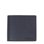 Barbour Grain Leather Billfold Wallet Black Barbour