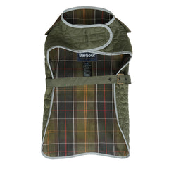 Barbour Paw Quilt Dog Coat Olive - Parasol Store
