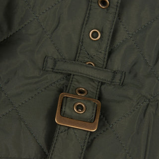 Barbour Quilted Dog Coat Olive - Parasol Store