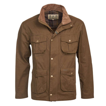 Barbour Sanderling Casual Jacket Dark Sand - Parasol Store