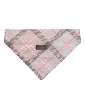 Barbour Tartan Bandana Taupe / Pink Tartan - Parasol Store