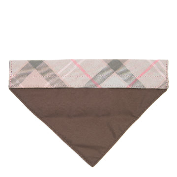 Barbour Tartan Bandana Taupe / Pink Tartan - Parasol Store