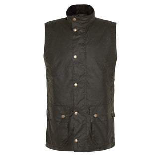 Barbour Westmorland Wax Gilet Archive Olive - Parasol Store