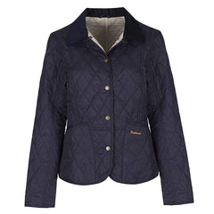 Barbour Womens Summer Liddesdale Quilt Jacket Navy / Pearl - Parasol Store