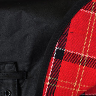 Barbour Matt Wax Dog Coat Black - Parasol Store