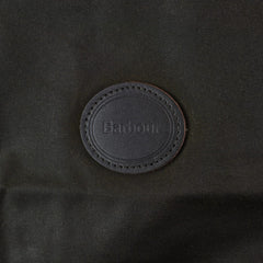 Barbour Shiny Wax Dog Coat Olive Green - Parasol Store