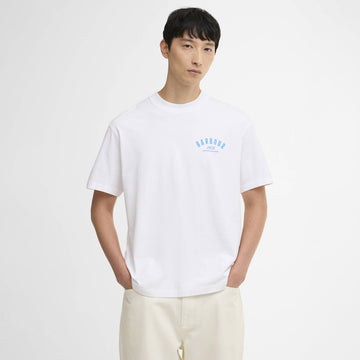 Barbour 1956 Graphic OS T-Shirt White