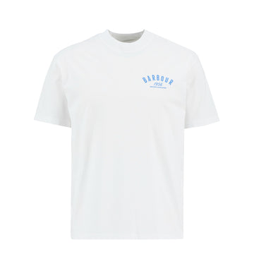 Barbour 1956 Graphic OS T-Shirt White