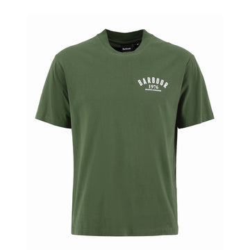Barbour 1976 Graphic OS T-Shirt Racing Green
