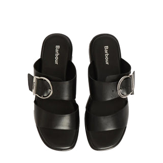 Barbour Womens Adele Sandal Black - Parasol Store