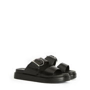 Barbour Womens Adele Sandal Black - Parasol Store
