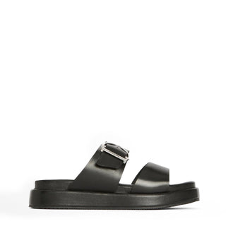 Barbour Womens Adele Sandal Black - Parasol Store