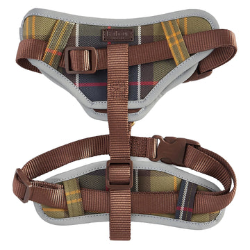 Barbour Adjustable Tartan Dog Harness Classic Tartan - Parasol Store