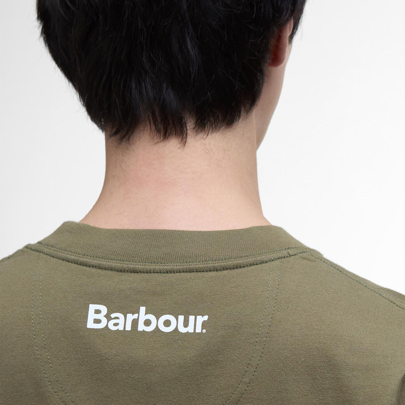 Barbour All-Weather Graphic Fit T-Shirt Mid Olive - Parasol Store
