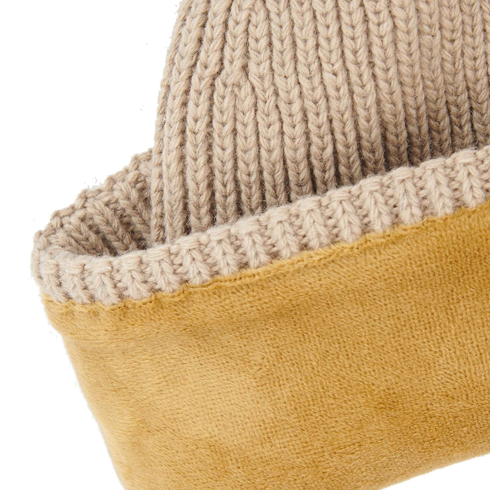 Barbour Amble Beanie Hat White Pepper - Parasol Store