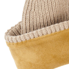 Barbour Amble Beanie Hat White Pepper - Parasol Store