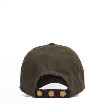 Barbour Ashby Cap Olive/Brown - Parasol Store