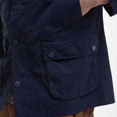Barbour Ashby Casual Jacket Navy - Parasol Store